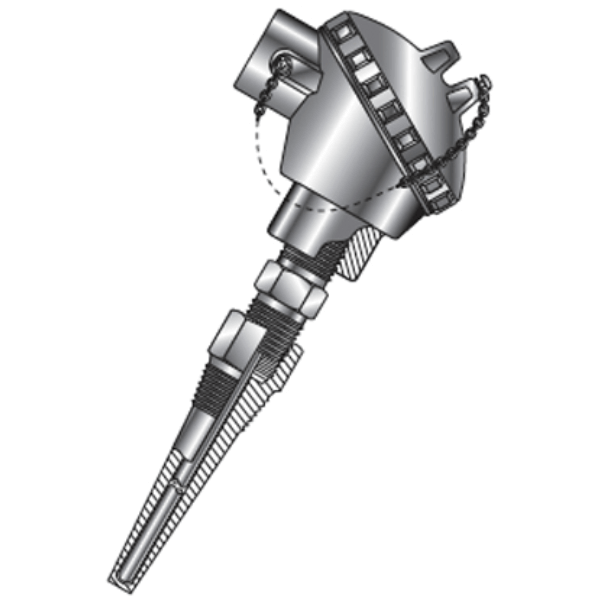 Intempco Spring Loaded Thermocouple Probe Assembly, T55